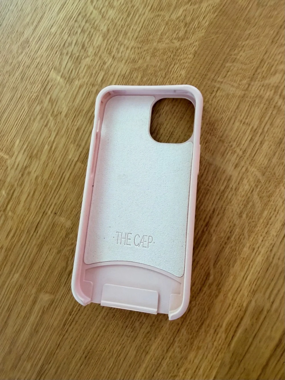 the caep Pink Silicone Phone Case with Matching Pop Grip 12pro iphone